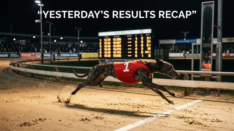 Nottingham Greyhound Results Yesterday: Full Recap and Key Performances